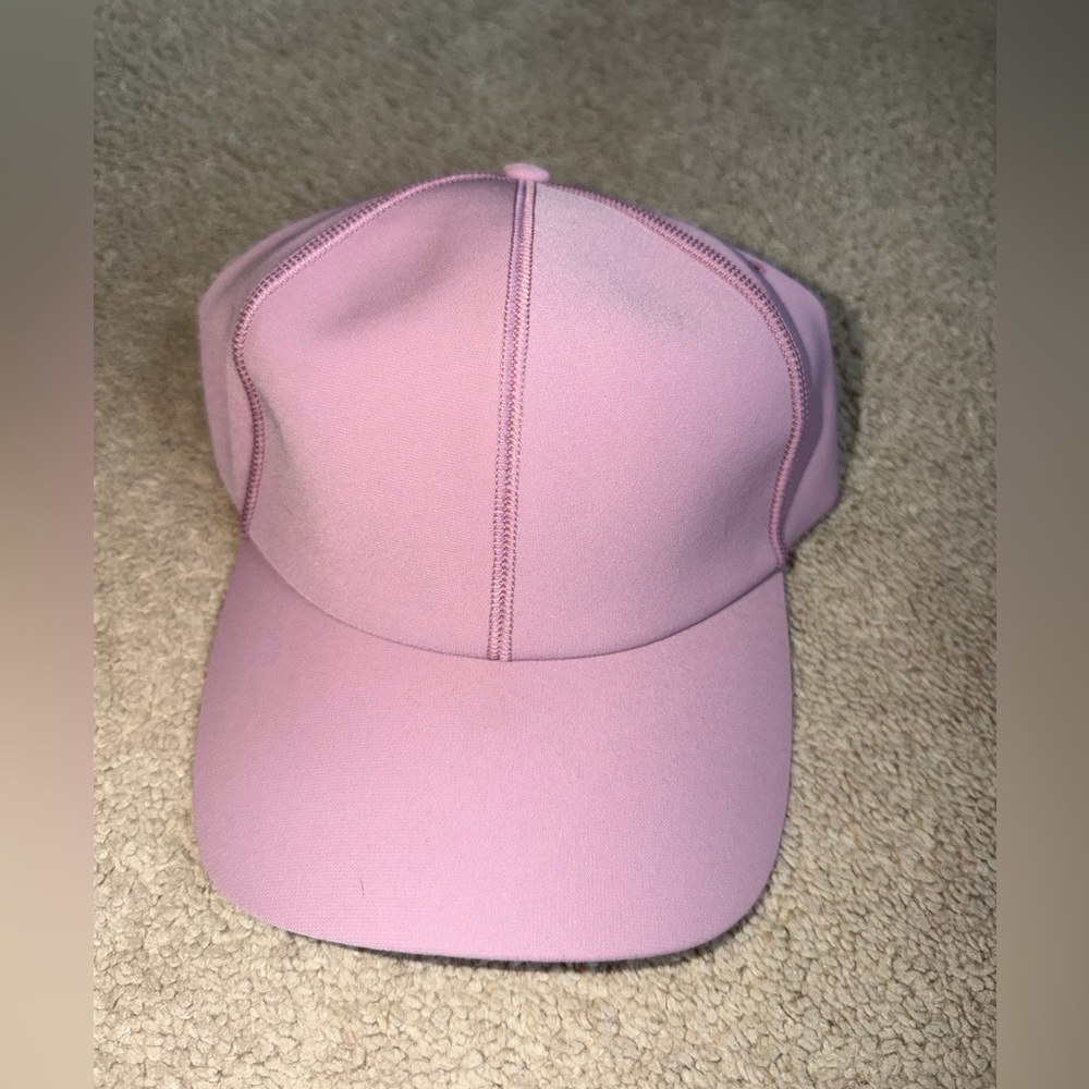 New Lululemon Baller Women’s Structured Ball cap Hat Pink Taupe New